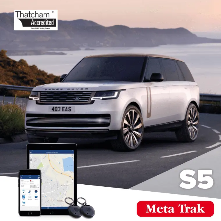 Meta Trak S5 tracker, Thatcham accredited